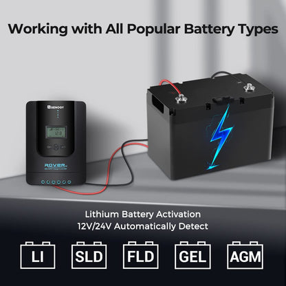Renogy Rover 40A 12V/24V MPPT Solar Charge Controller
