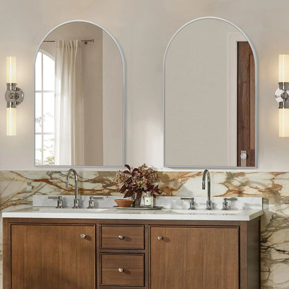Arched Bathroom Vanity Mirrors, 2 Pack, 36x24 Inch