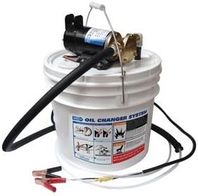 Jabsco Marine Porta Quick Oil Changer 3.5 Gallon 12-Volt White - 17800-2000