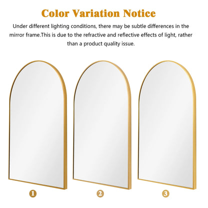 Arched Bathroom Vanity Mirrors, 2 Pack, 36x24 Inch