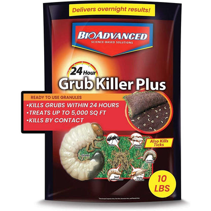 BioAdvanced 24 Hour Grub Killer Plus 15 lb Bag