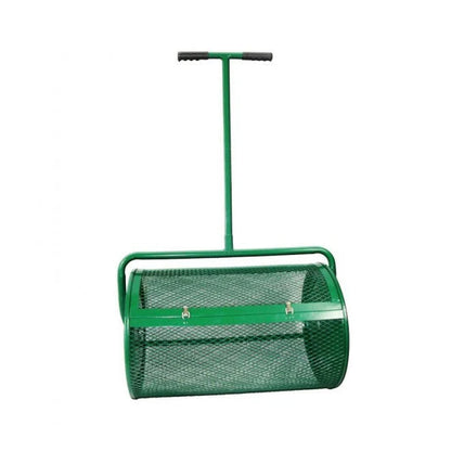 Landzie Compost & Peat Moss Spreader With 24 Inch Barrel