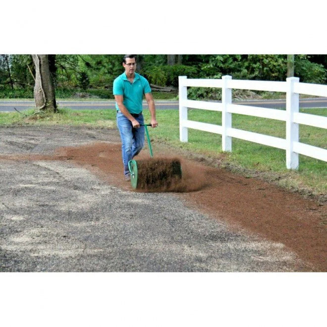 Landzie Compost & Peat Moss Spreader With 24 Inch Barrel