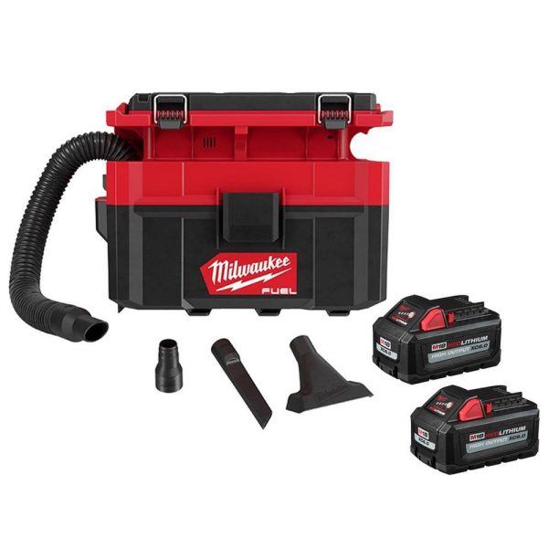 Cordless 2.5-Gallon Wet/Dry Jobsite Vacuum With Battery And Charger - 0970-20