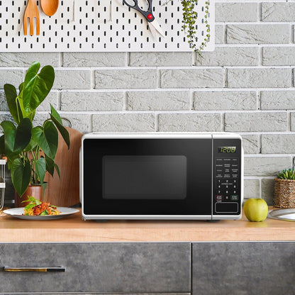 Mainstays Countertop Microwave Oven 0.7 Cu Ft 700 Watts White - MSF0W100072352