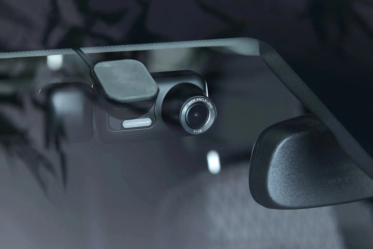Nextbase Compact Dual Dash Cam Front And Rear 2.5in HD IPS Screen, 1080p Full HD, Black - 222X