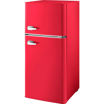 Insignia 4.5 Cu. Ft. Retro Mini Fridge With Top Freezer - NS-CFR45R3
